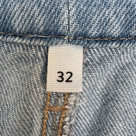 Paige Denim Harper High Rise Wide Leg Jeans in Light Blue Creation Wash Size 32 - Picture 12 of 15